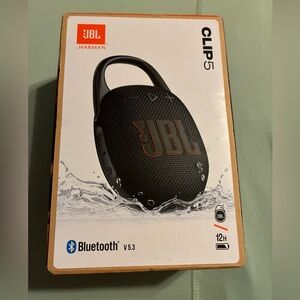 JBL clip 5 portable Bluetooth speaker